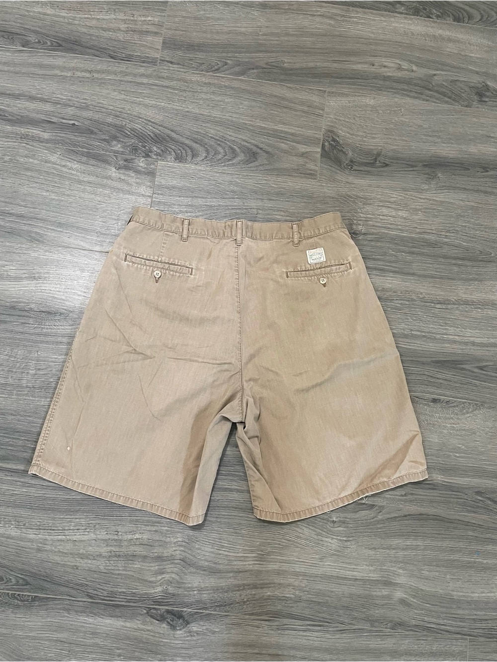 Ralph Lauren Beige Cotton Chino Shorts